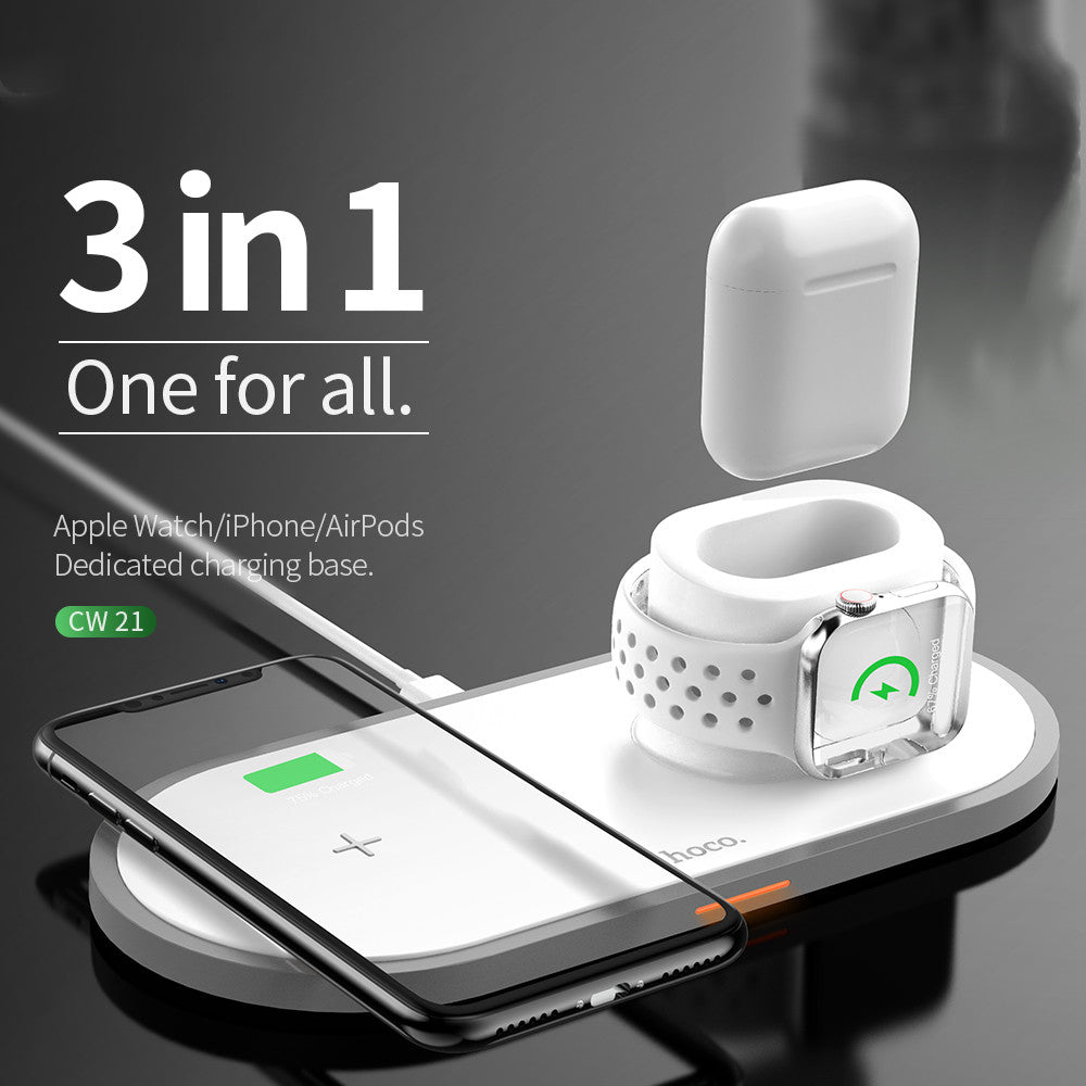 Fast 3 In 1 Wireless Charger