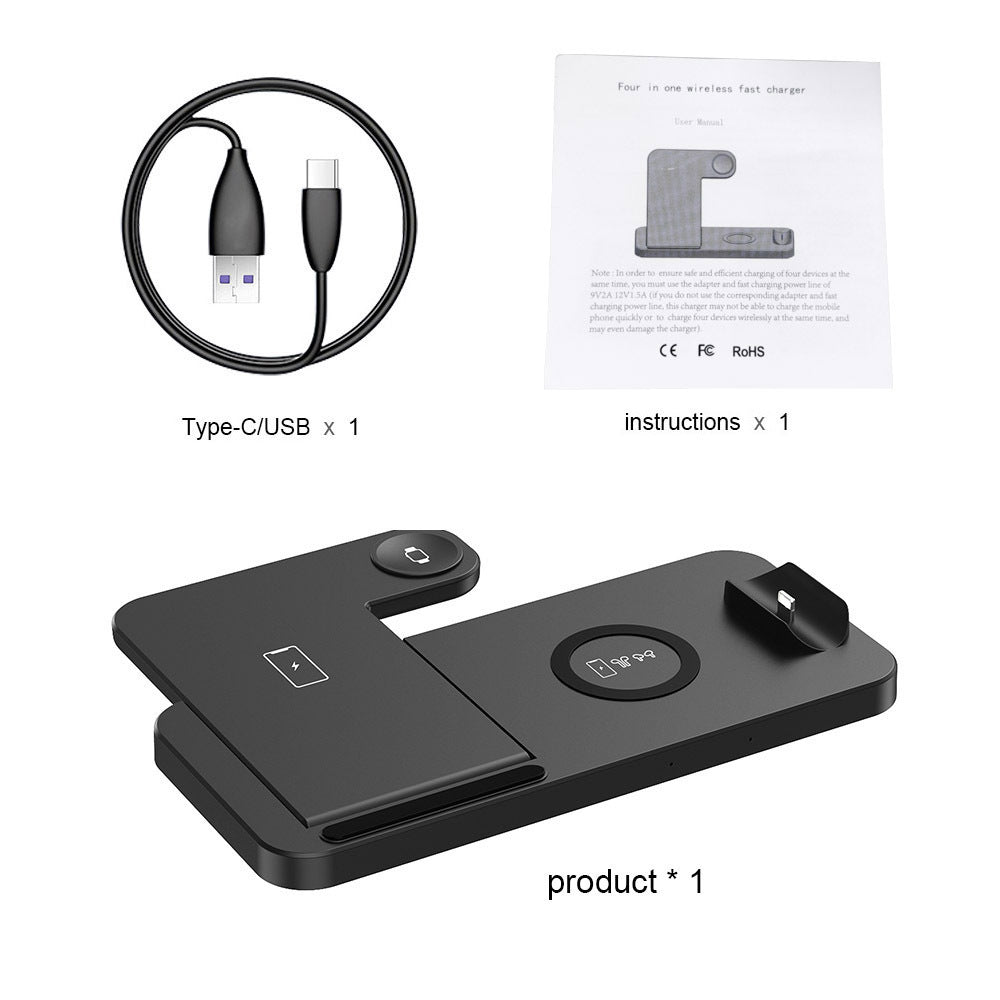 4 In 1 Desktop Wireless Charger