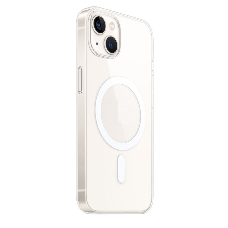 Transparent Phone Case With Magnetic Ring