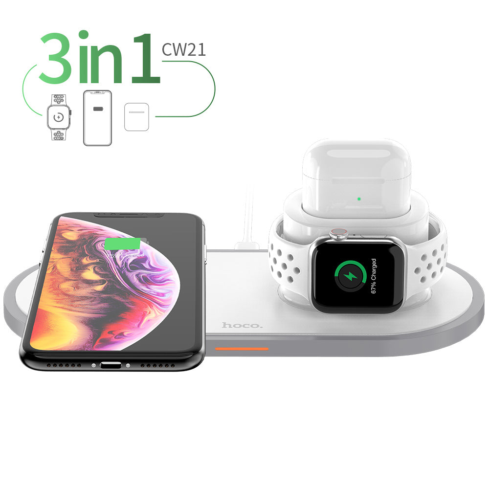 Fast 3 In 1 Wireless Charger